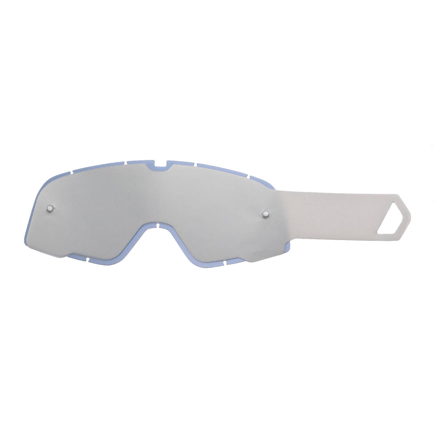 Smoke lens + 10 Tear-OFFS (combo) compatible for 100% Barstow goggle