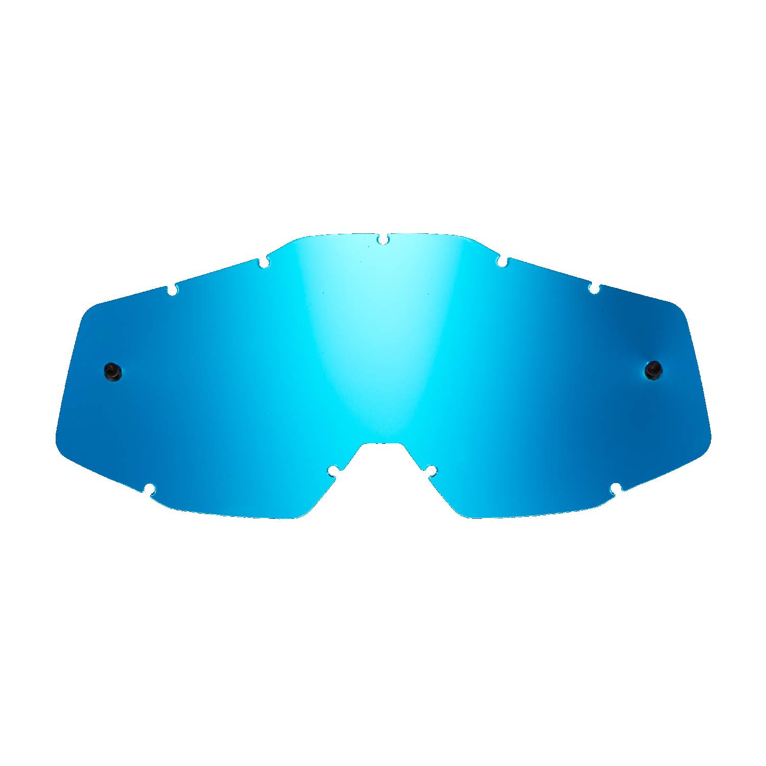 blue-toned mirrored replacement lenses for goggles compatible for 100% Race/Str/Acc/Mer GogglesNOT COMPATIBLE GENERATION 2