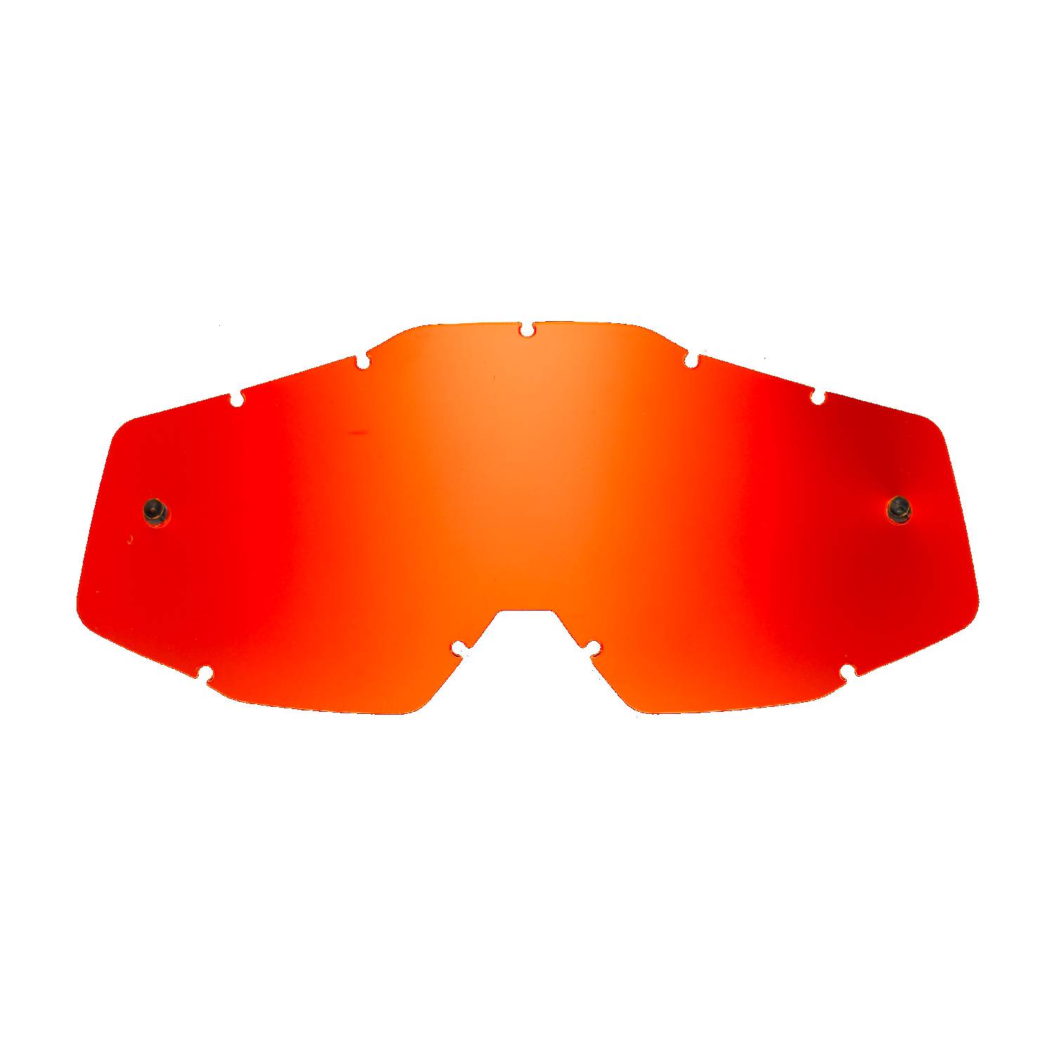 red-toned mirrored replacement lenses for goggles compatible for FMF POWERBOMB/POWERCORE goggle