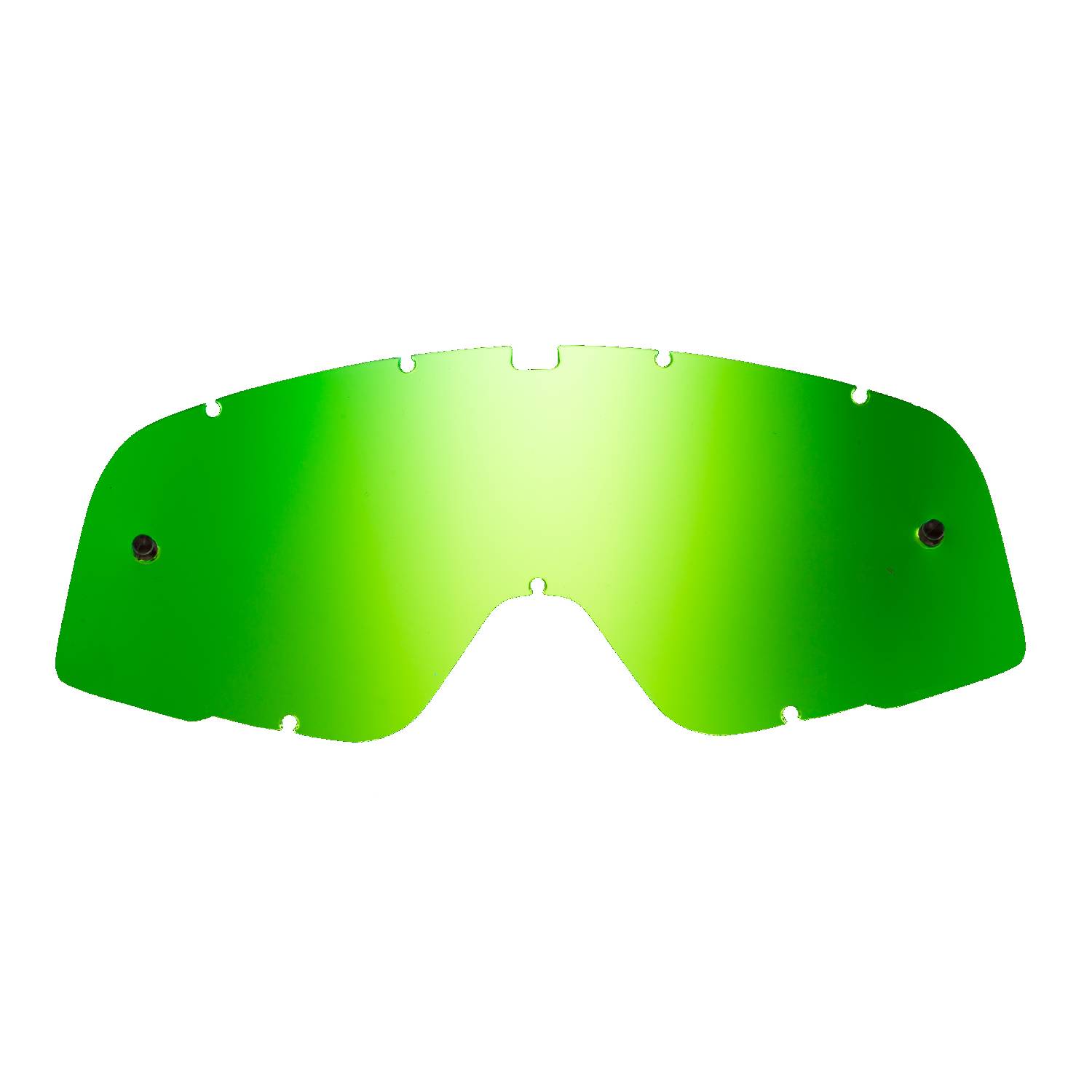 green-toned mirrored replacement lenses for goggles compatible for 100% Barstow goggle