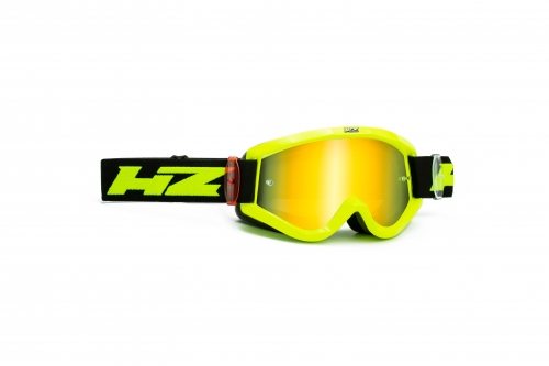 HZ maschera/occhiale motocross YELLOW/BLACK MX-DH-MTB