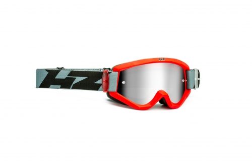 HZ maschera/occhiale motocross RED/GREY MX-DH-MTB