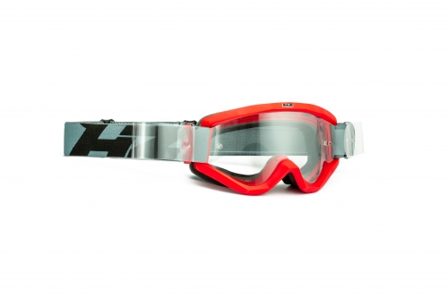 HZ MX GOGGLE RED/GREY MX-DH-MTB