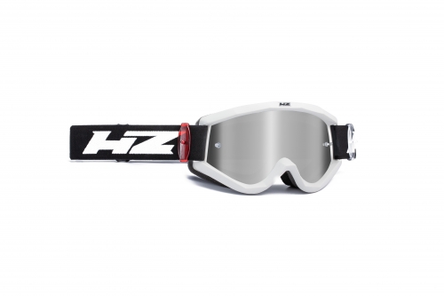 HZ MX GOGGLE WHITE MAT/BLACK MX-DH-MTB