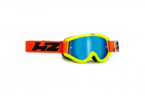 HZ MX GOGGLE YELLOW MATTE/ORANGE MX-DH-MTB