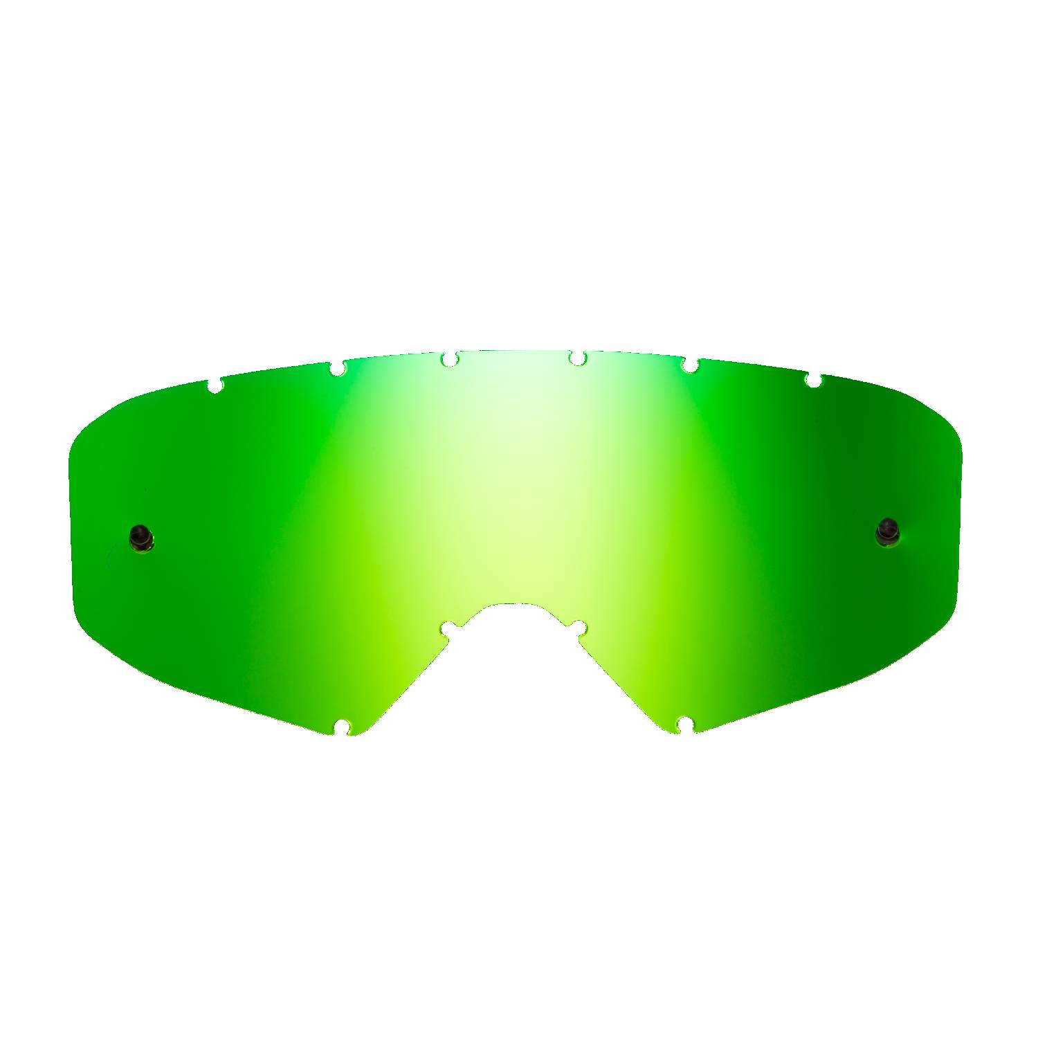 green-toned mirrored replacement lenses for goggles compatible for Ethen Zerocinque Primis / R / Ares / Ares Pluma cross goggles / goggles