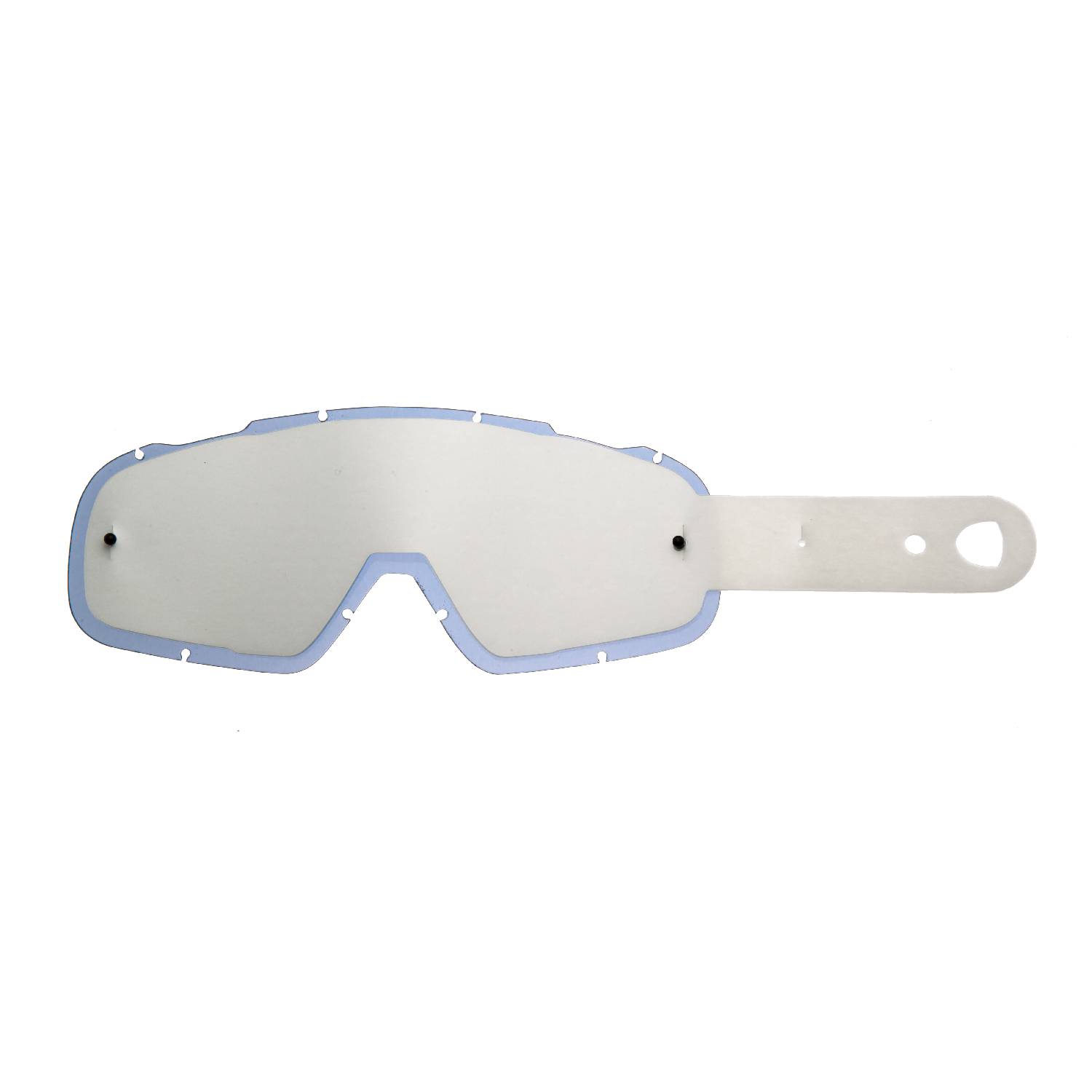 combo lenses with smokey lenses with 10 tear off compatible for Fox Airspc goggle