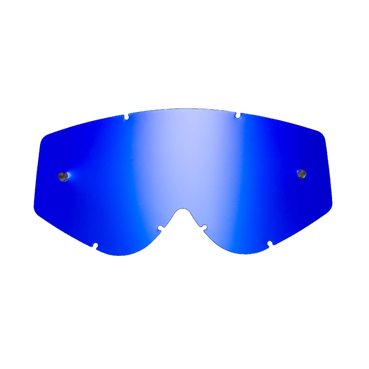 HZ GMZ 3 / GMZ 2 / GMZ / Neox SE-411133-HZ lenti di ricambio per maschere motocross di colore blu specchiato