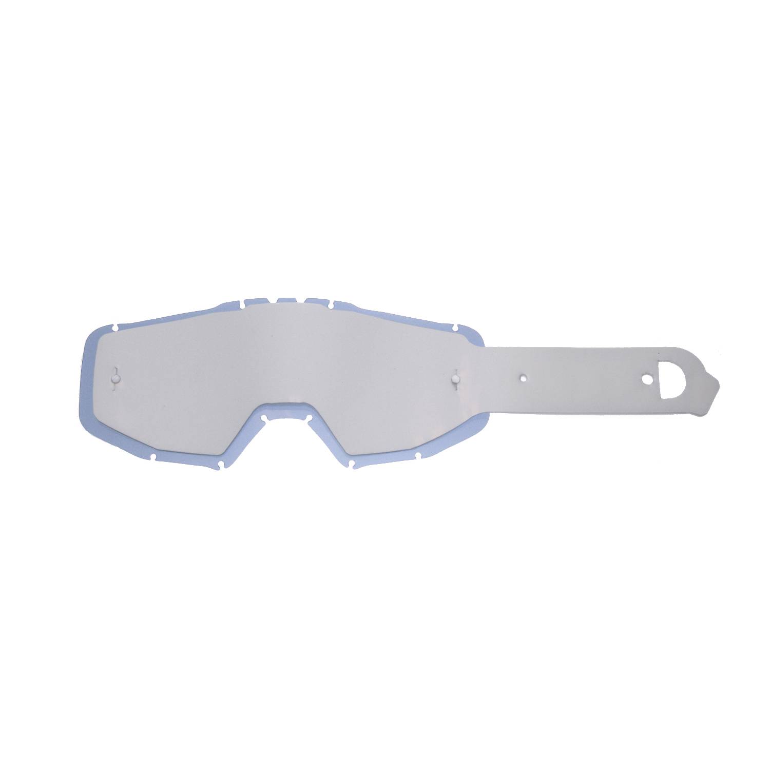 Smoke lens + 10 Tear-OFFS (Combo) compatible for Just1 Iris / Vitro goggle