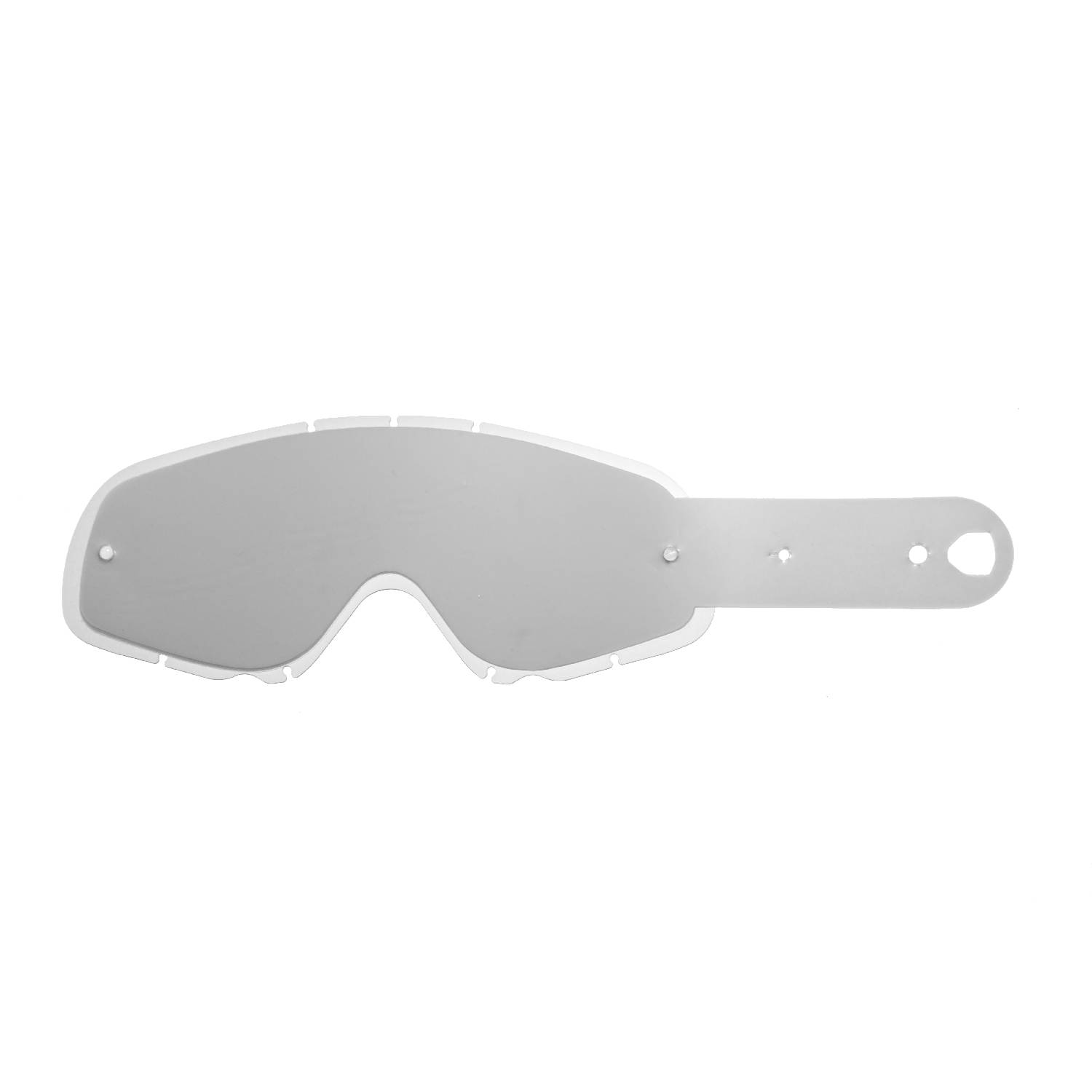 lenti combo trasparente con 10 tear off compatibile per maschera Oakley Crowbar