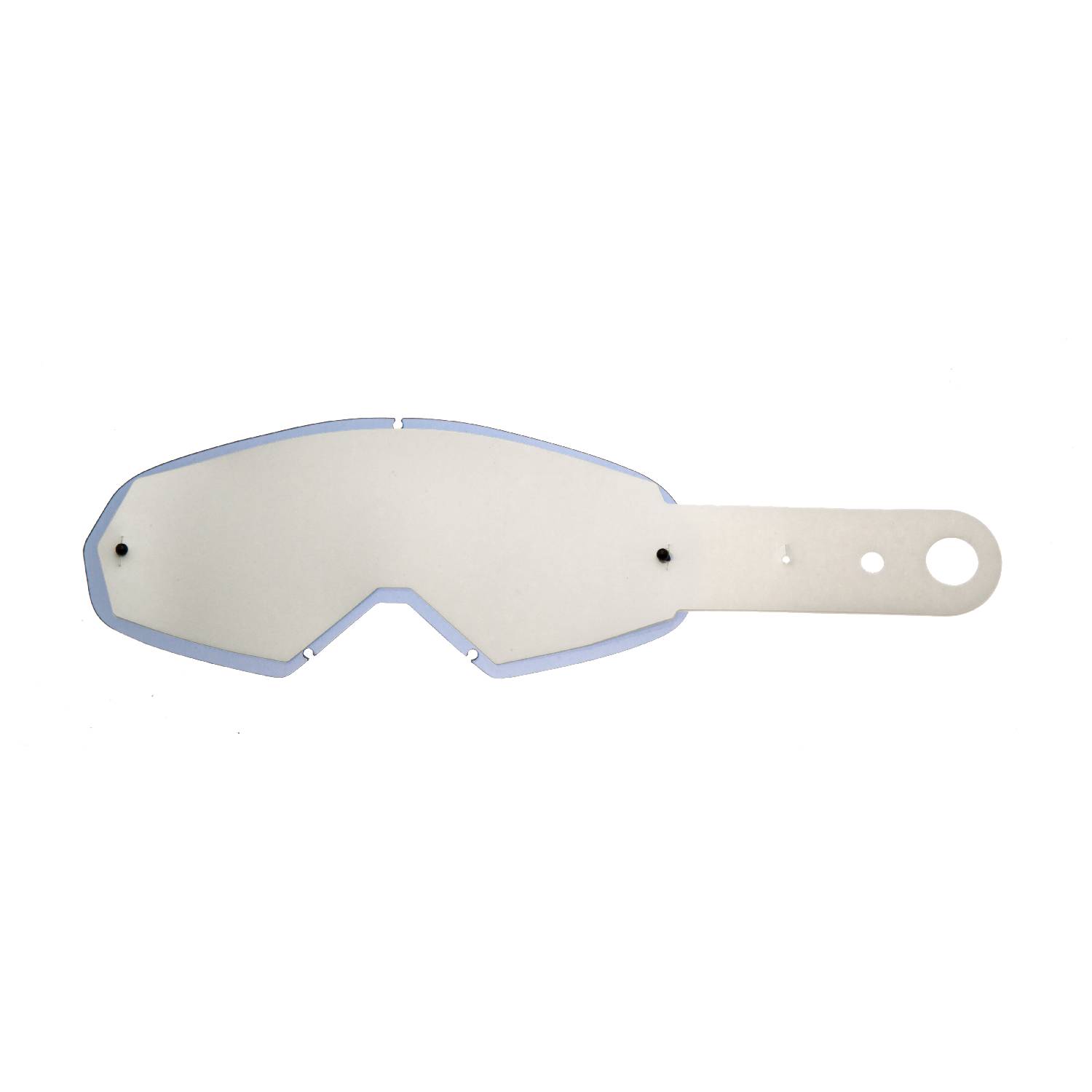 lente fumè + 10 Strappi (combo) compatibile per maschera Oakley Mayhem