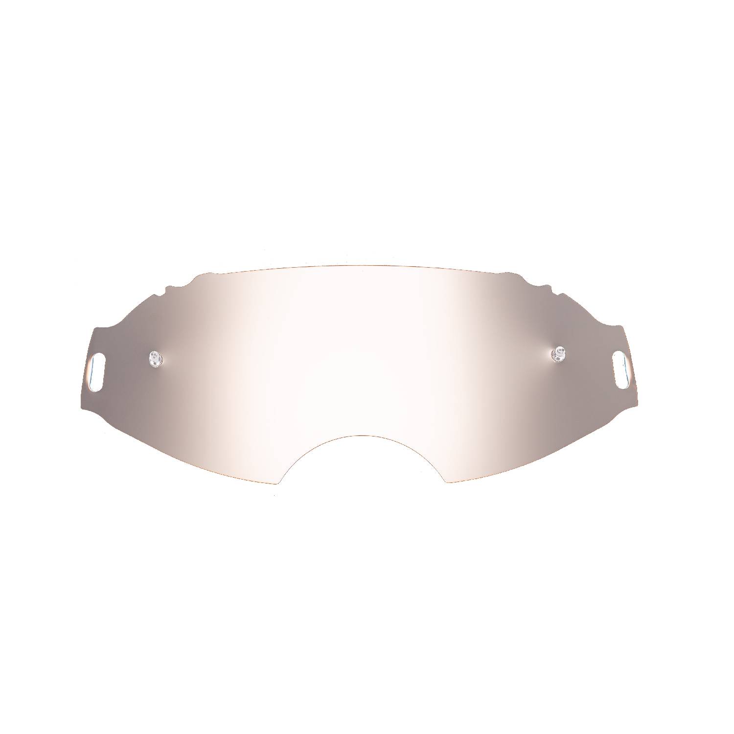 mirrored silver-toned  replacement lenses  compatible for Oakley Airbrake Flat goggle