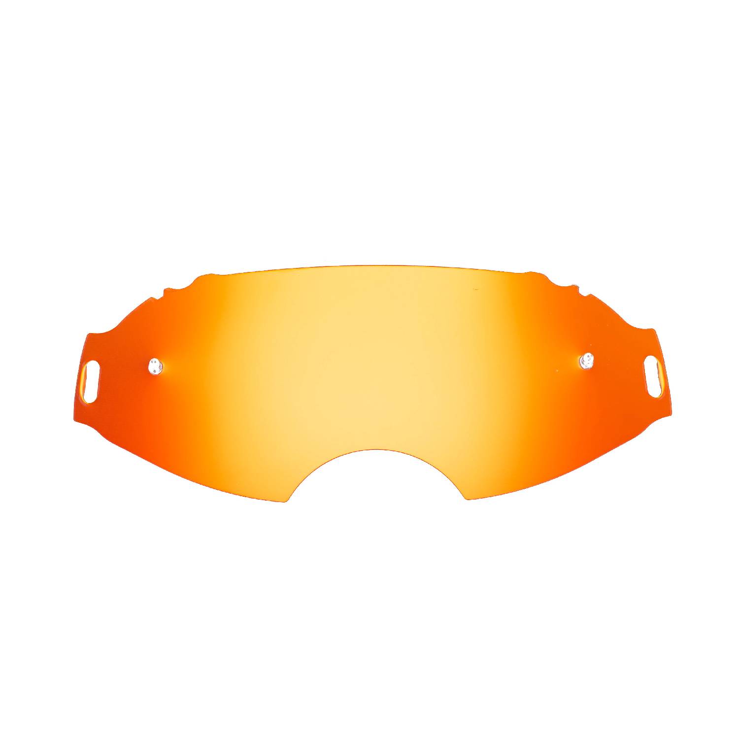 Flat red mirror replacement lens, compatible with Oakley Airbrake goggle