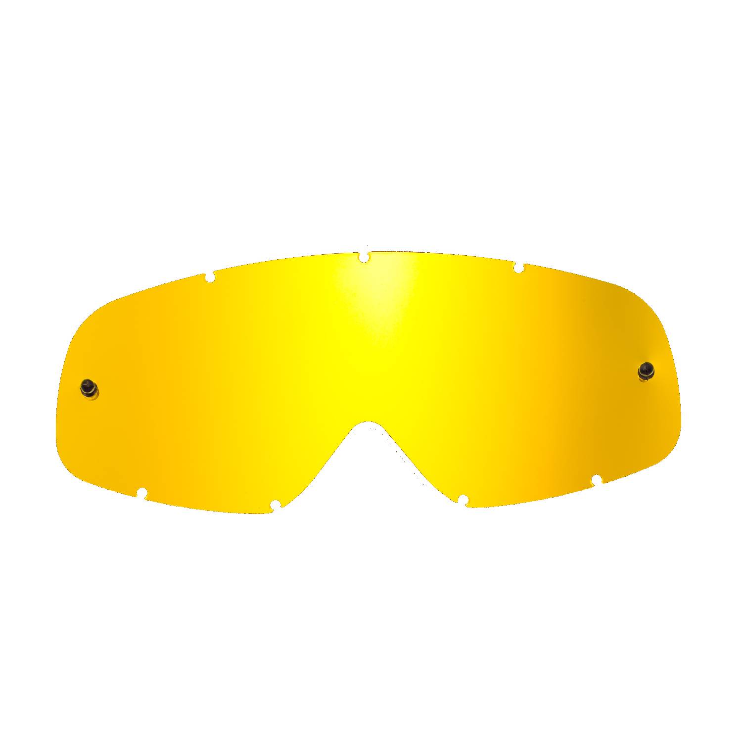 gold-toned mirrored replacement lenses compatible for Oakley O-frame goggle