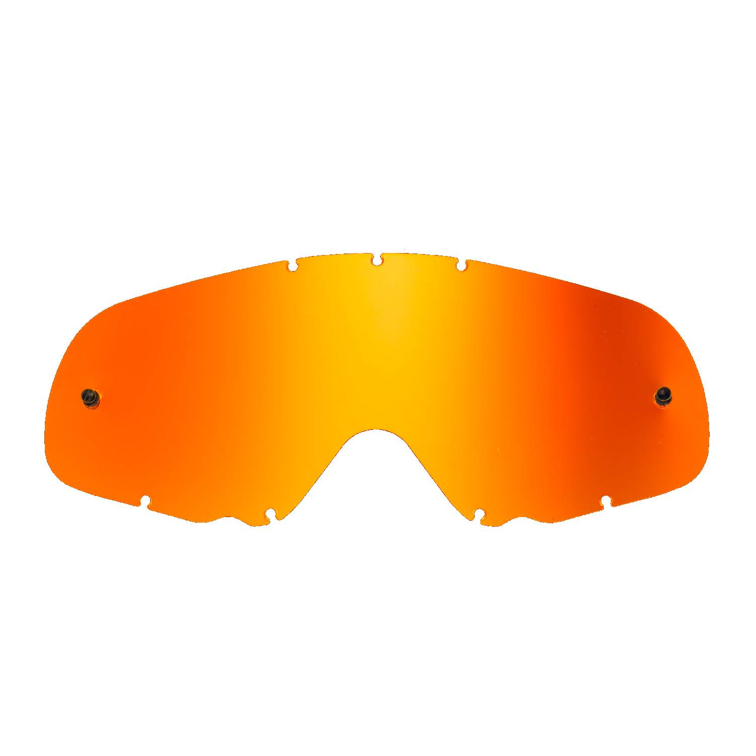 orange-toned mirrored replacement lenses compatible for Oakley Crowbar goggle