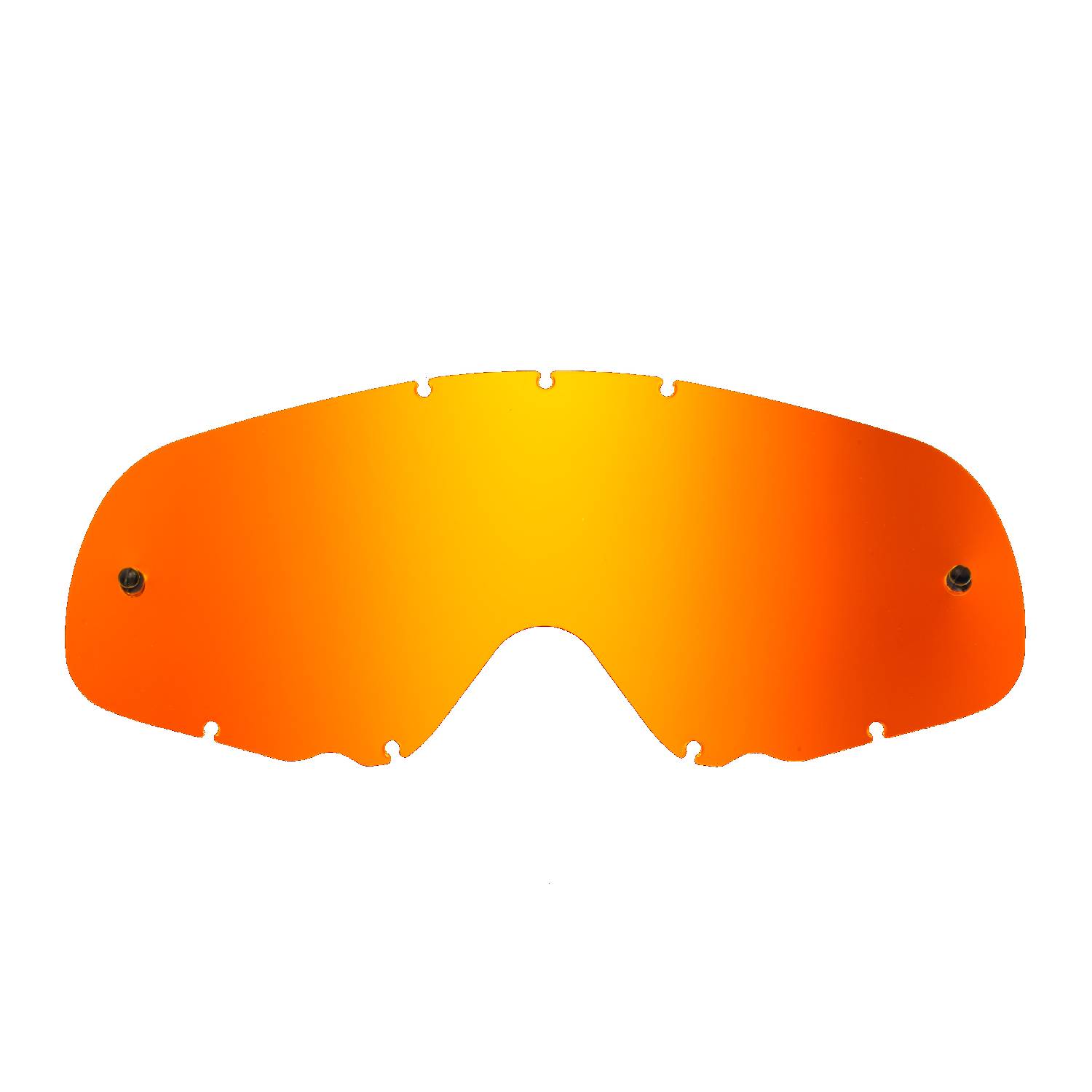 lente di ricambio rosso specchiato compatibile per occhiale/maschera Oakley Crowbar