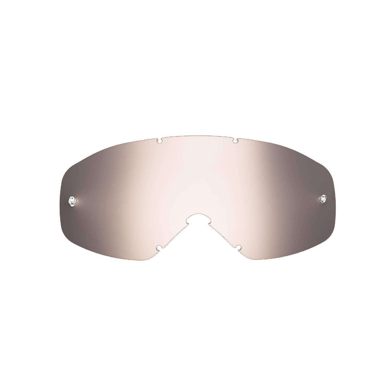 mirrored silver-toned mirrored replacement lenses for goggles compatible for Oakley  O-Frame 2.0 Mx goggle