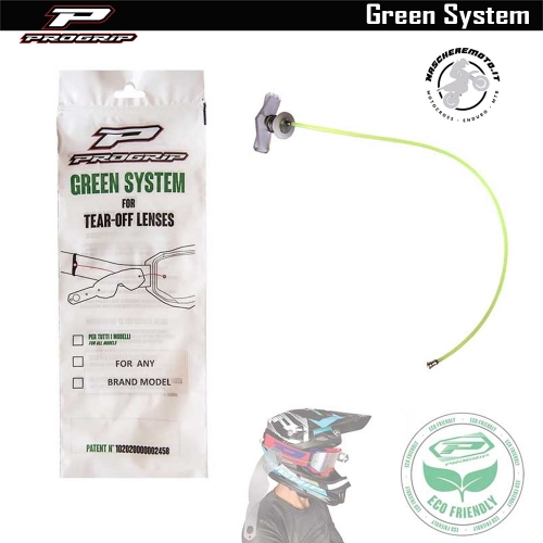 PROGRIP KIT GREEN SYSTEM UNIVERSAL FOR TEAR-OUT LENSES