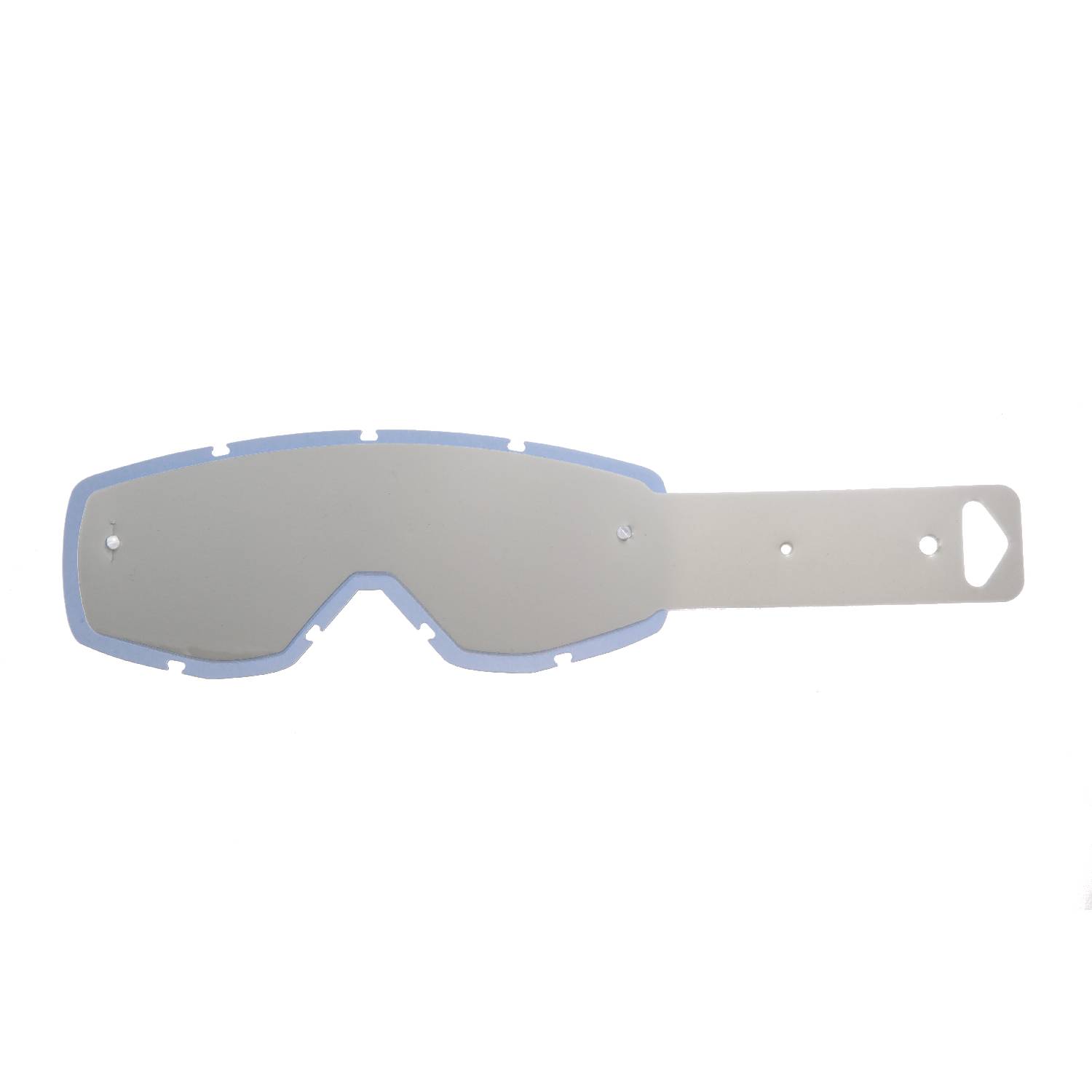 combo lenses with smokey lenses with 10 tear off compatible for Scott Hustle / Tyrant / Split goggle