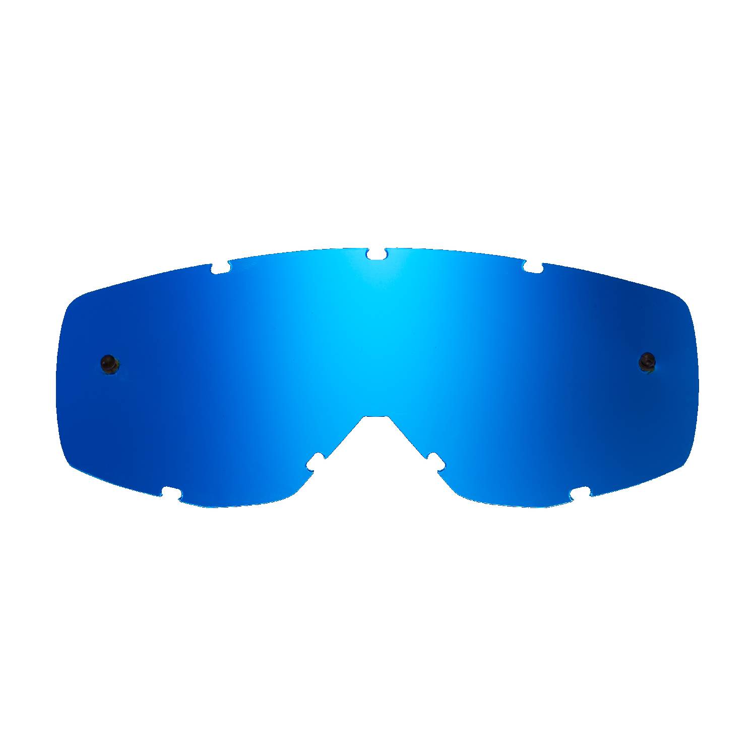 blue-toned mirrored replacement lenses for goggles compatible for Scott Hustle / Tyrant / Split goggle