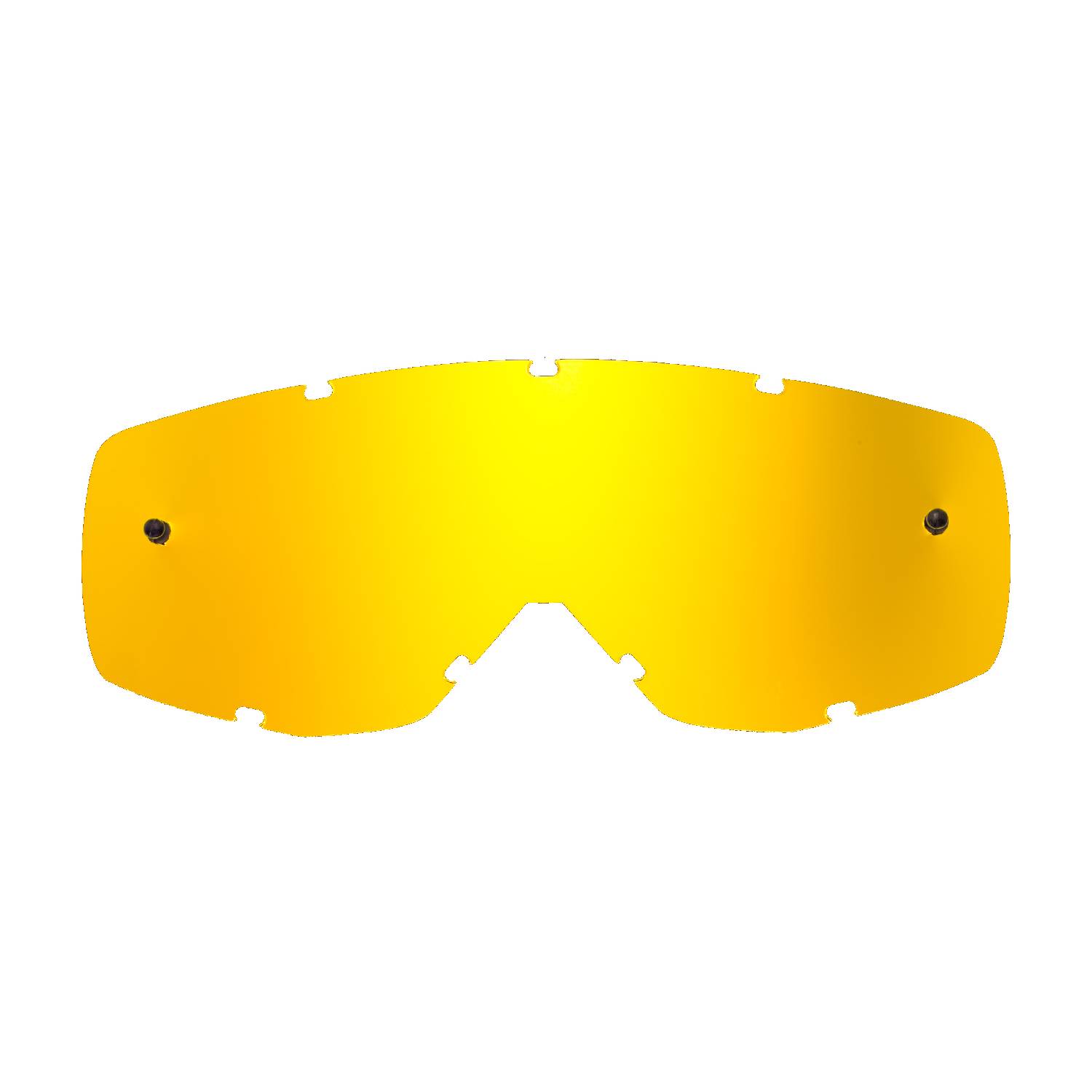 gold-toned mirrored replacement lenses for goggles compatible for Scott Hustle / Tyrant / Split goggle