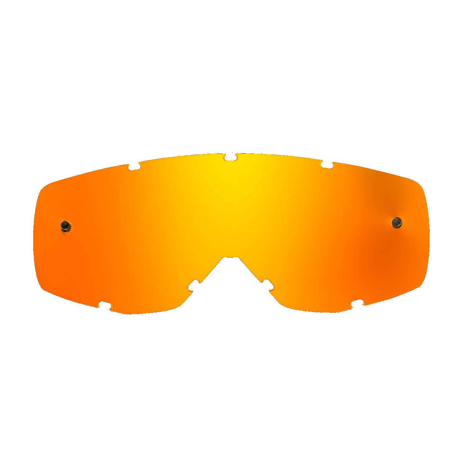 orange-toned mirrored replacement lenses for goggles compatible for Scott Hustle / Tyrant / Split goggle