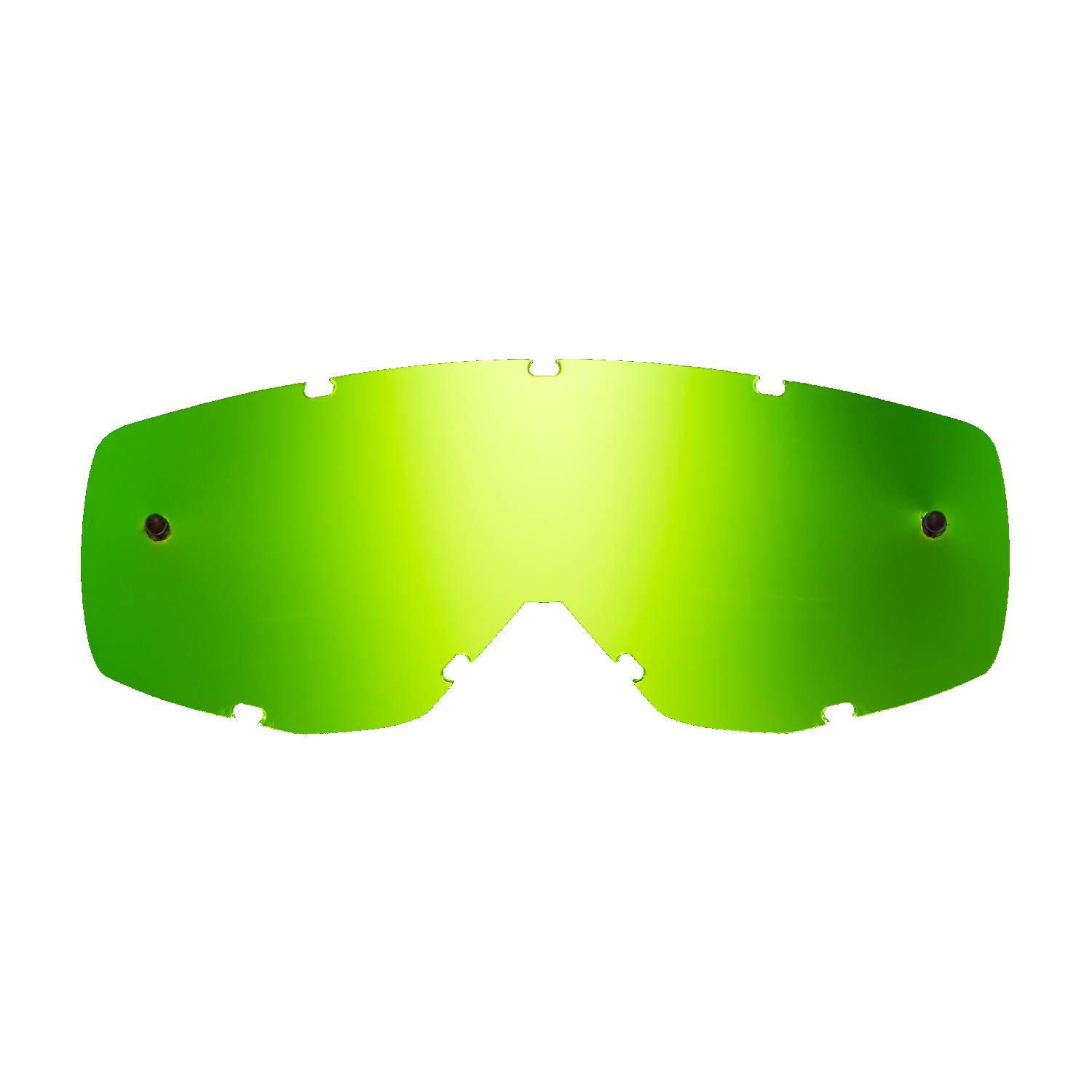 green-toned mirrored replacement lenses for goggles compatible for Scott Hustle / Tyrant / Split goggle