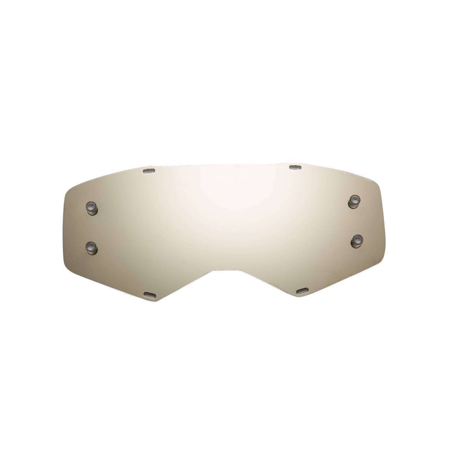 silver-toned mirrored replacement lenses for goggles compatible for Scott Prospect/Fury goggle