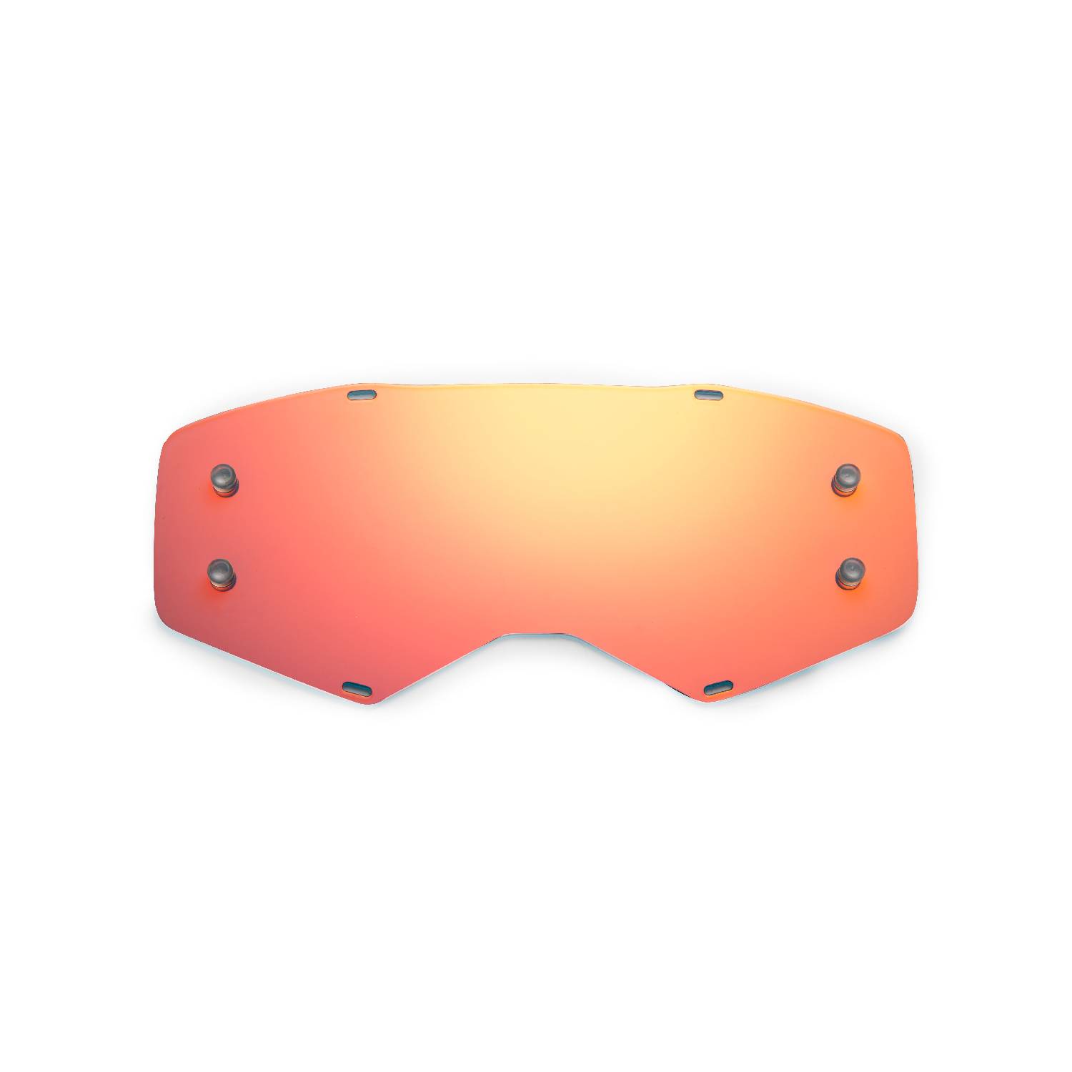 red-toned mirrored replacement lenses for goggles compatible for Scott Prospect/Fury goggle