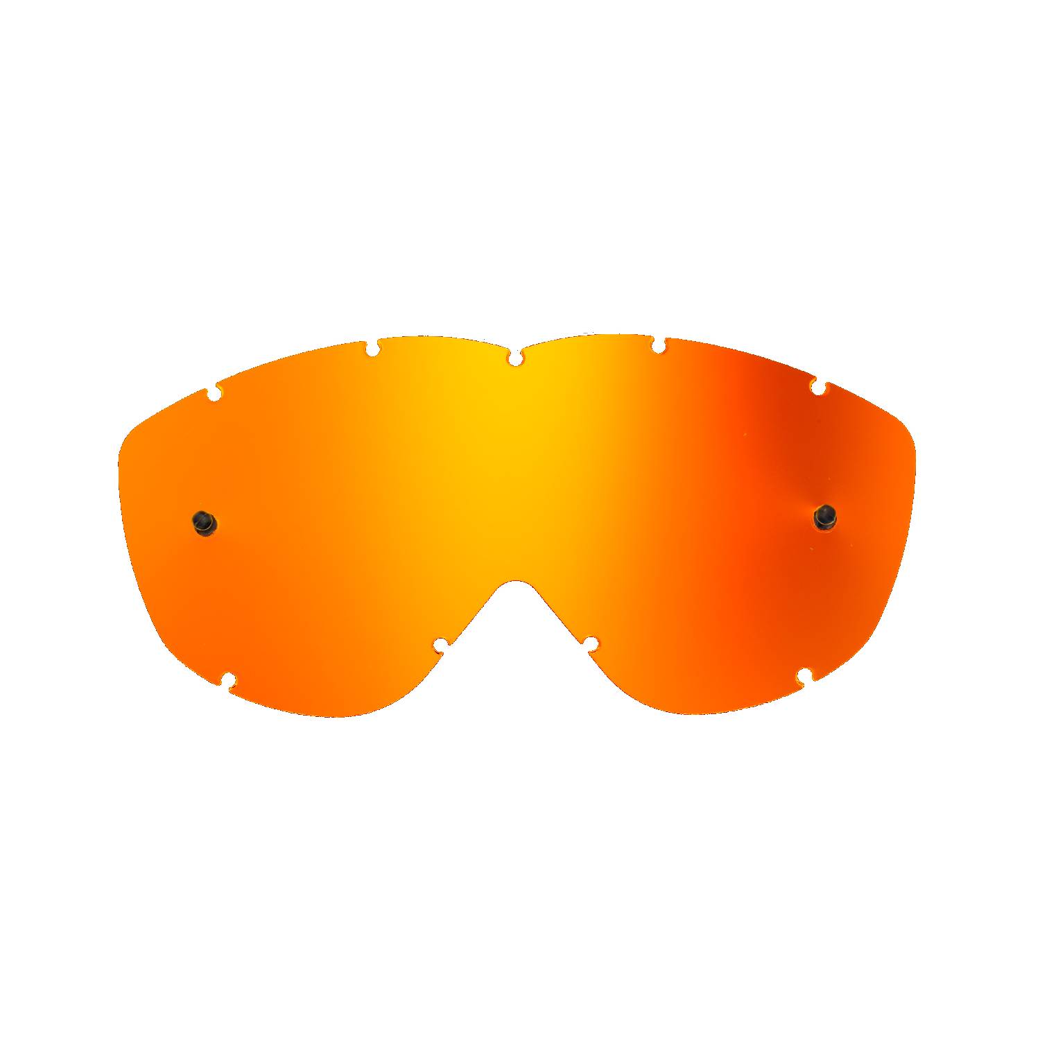 orange-toned mirrored replacement lenses for goggles compatible for Spy Alloy / Targa goggle