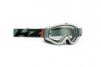 HZ  MASCHERA / OCCHIALE ENDURO GRIGIO DOPPIA LENTE TRASPARENTE