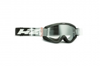 HZ maschera/occhiale motocross Total Black MX-DH-MTB