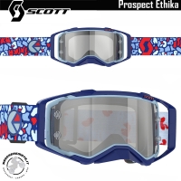 MASCHERA CROSS ENDURO SCOTT PROSPECT ETHIKA LIMITED EDITION SILVER CHROME