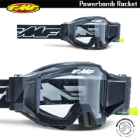 MASCHERA CROSS FMF ROLL-OFF POWERBOMB ROCKET NERO (By 100%)